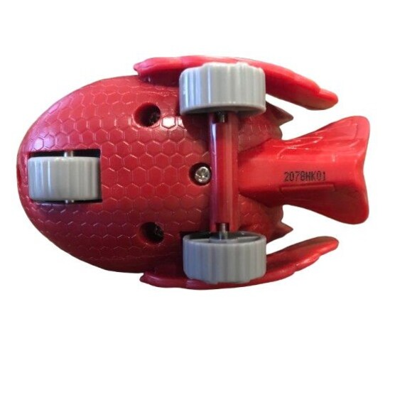 PJ Masks Owlette Owl Glider Red Racer Car Vehicle 3" By Just Play - Picture 5 of 6